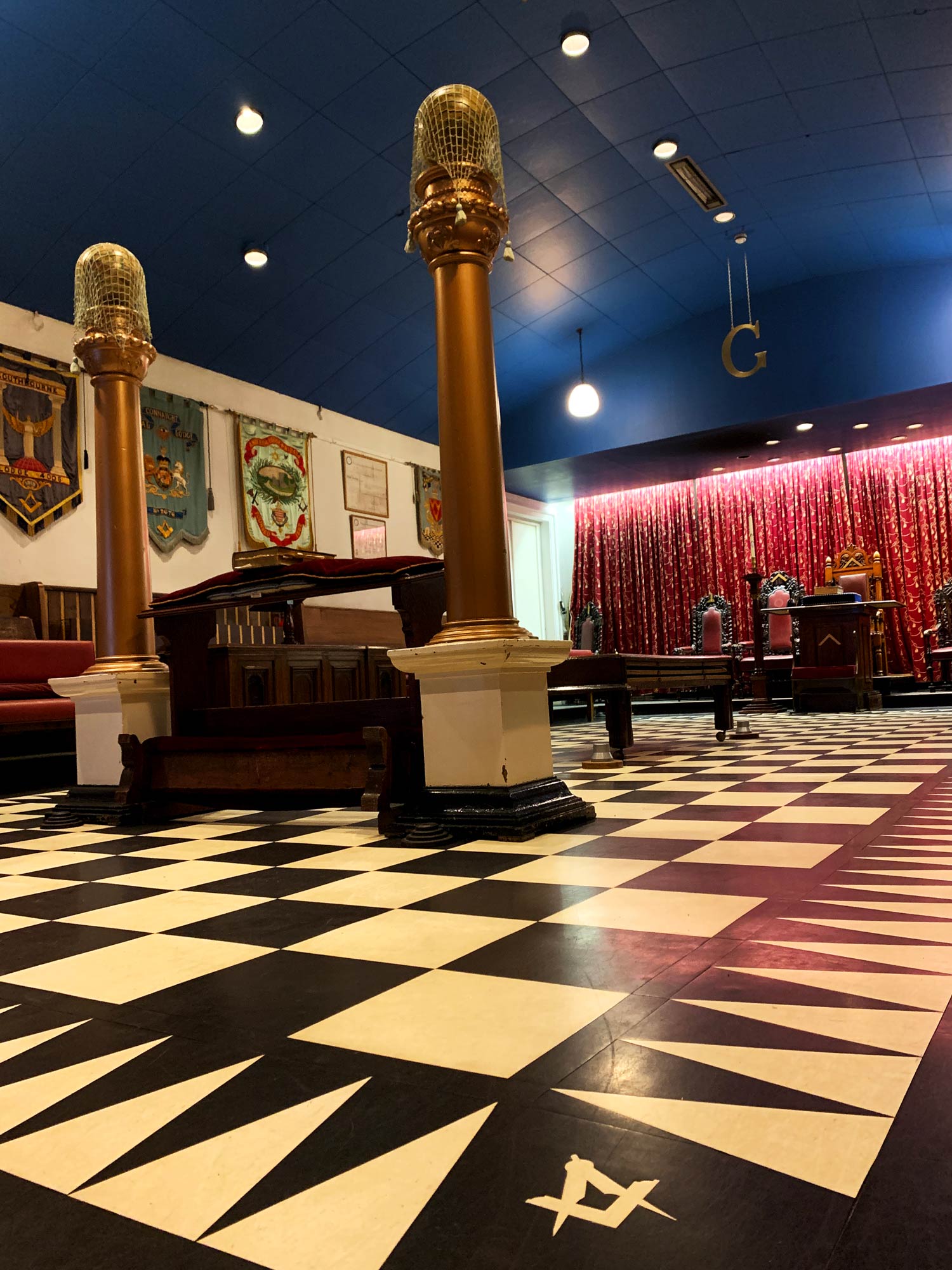 The RC Lodge Eastbourne interior